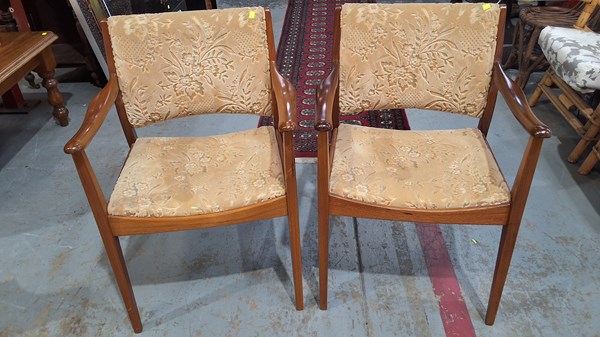 Lot 67 - T H BROWN ARMCHAIRS