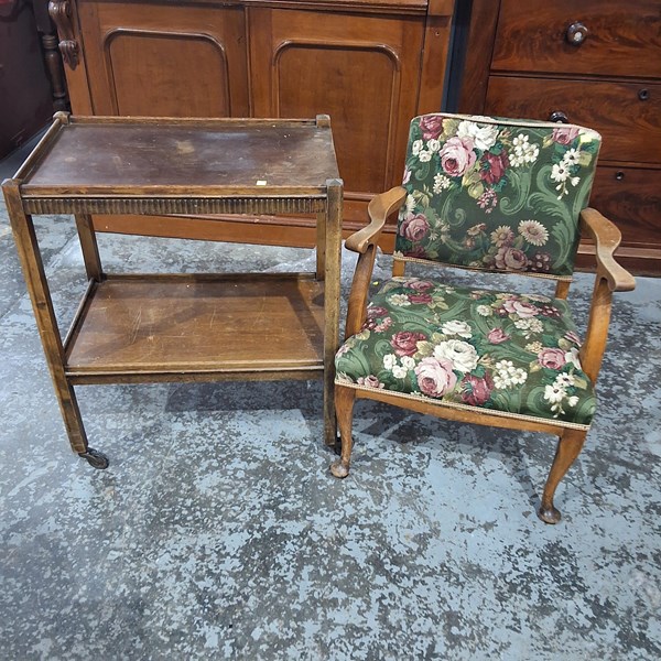 Lot 237 - TRAYMOBILE AND CHAIR