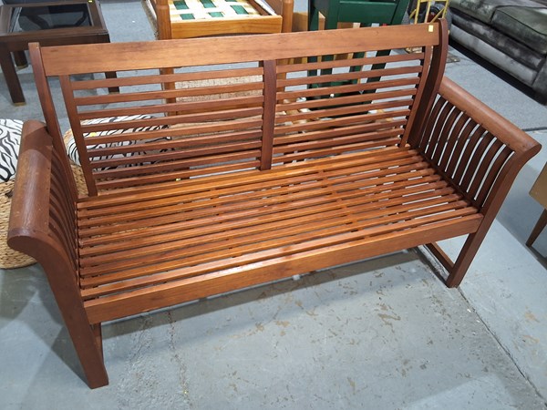 Lot 307 - GARDEN BENCH