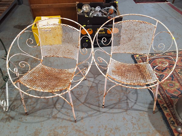 Lot 242 - SAUCER CHAIRS