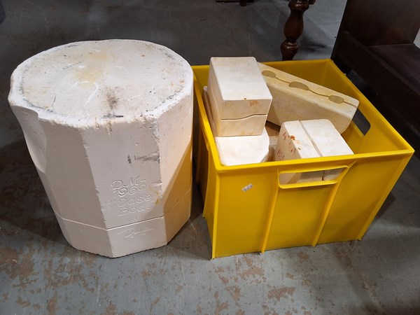 Lot 247 - CERAMIC MOULDS