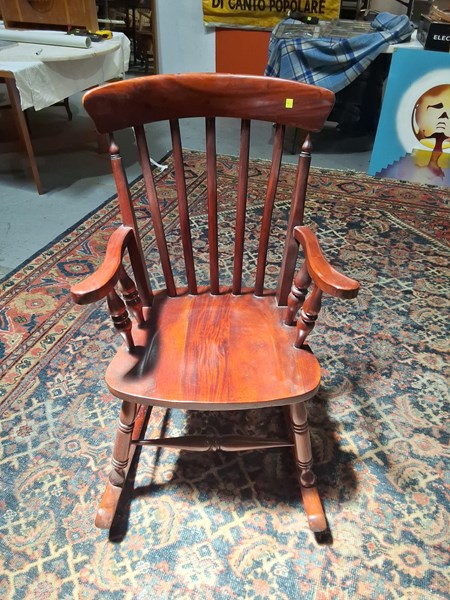 Lot 230 - ROCKING CHAIR