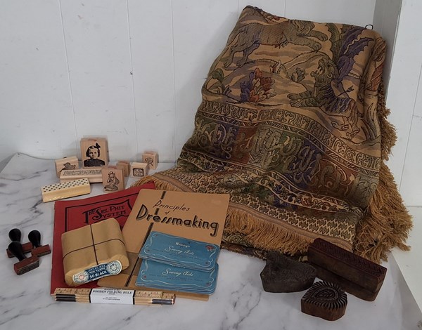 Lot 1368 - HABERDASHERY & PRINTING BLOCKS