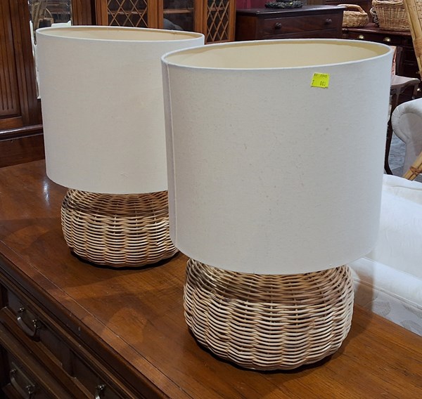 Lot 163 - BEDSIDE LAMPS