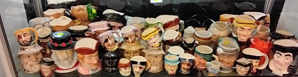 Lot 1135 - CHARACTER JUGS