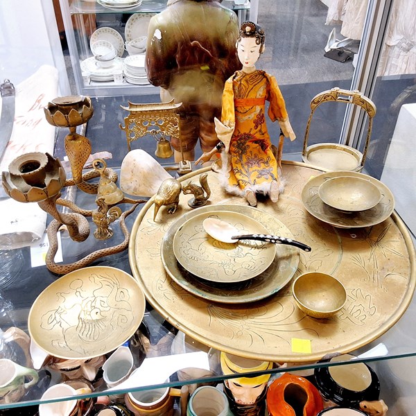 Lot 1133 - BRASSWARES