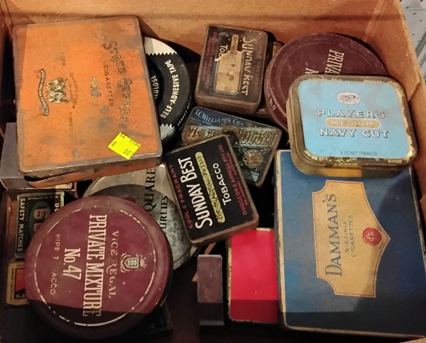 Lot 1266 - TOBACCO TINS
