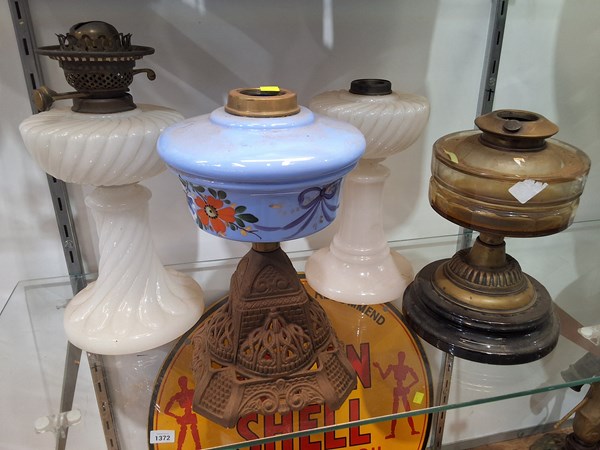 Lot 1388 - LAMP PARTS