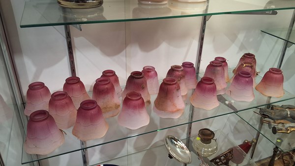 Lot 1400 - LAMP SHADES