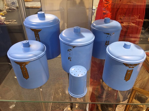 Lot 1377 - CANISTERS