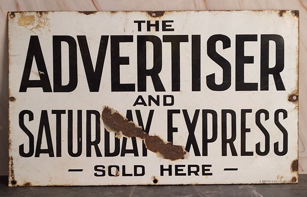 Lot 1197 - VINTAGE SIGN