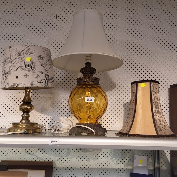 Lot 1261 - LAMPS