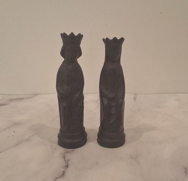 Lot 1155 - WEDGWOOD CHESS PIECES