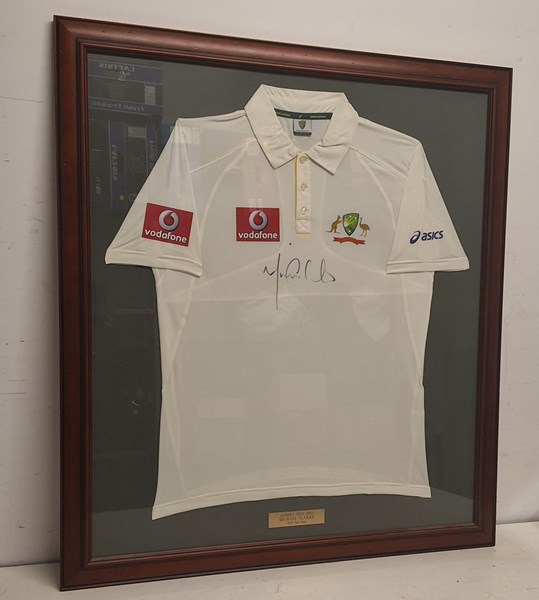 Lot 1103 - MICHAEL CLARKE SIGNED JERSEY