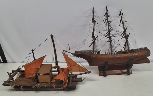 Lot 1372 - MODEL BOATS