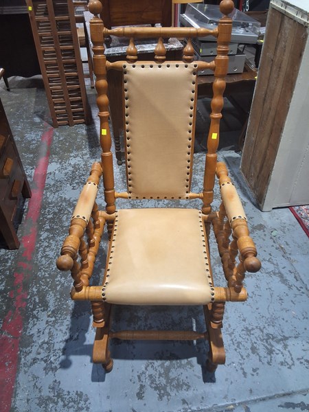 Lot 122 - ROCKING CHAIR