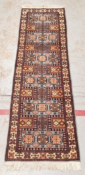 Lot 373 - PERSIAN HALL RUNNER