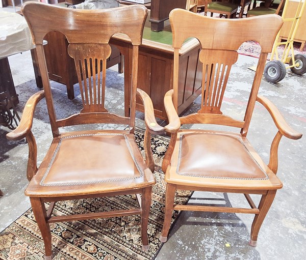 Lot 279 - ARM CHAIRS