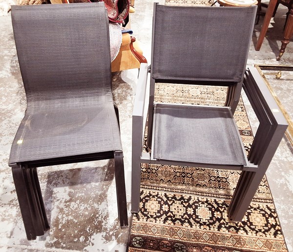 Lot 386 - OUTDOOR CHAIRS