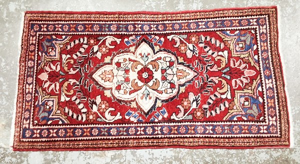 Lot 183 - PERSIAN HALL RUG
