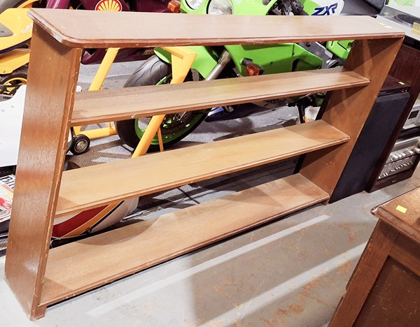 Lot 346 - BOOKSHELF