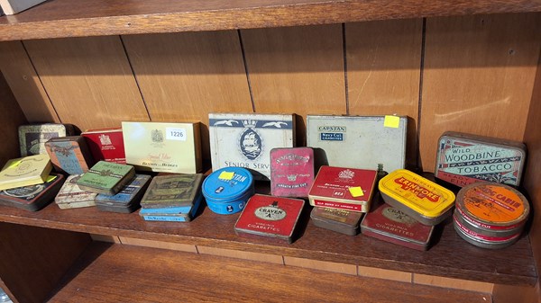 Lot 1226 - VINTAGE TINS