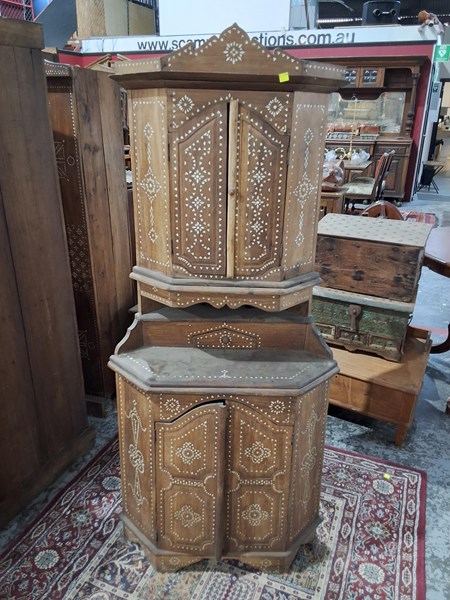 Lot 98 - CORNER CABINET