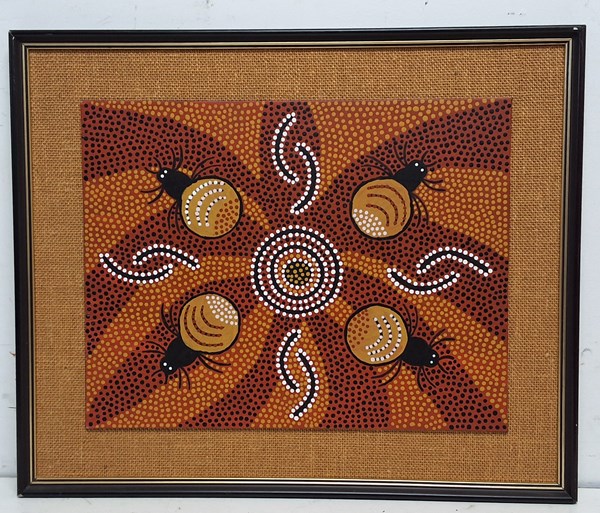 Lot 1093 - RON RICHARDS TJAPALTJARRI (AUSTRALIA, ABORIGINAL)