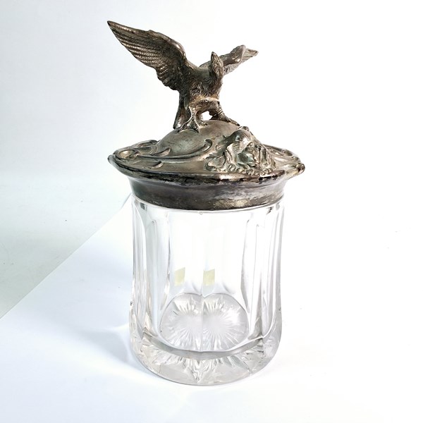 Lot 1275 - LIDDED JAR
