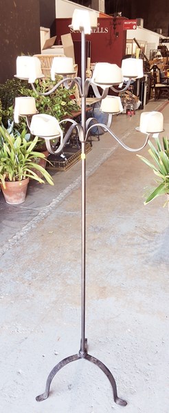 Lot 484 - FLOOR CANDELABRA