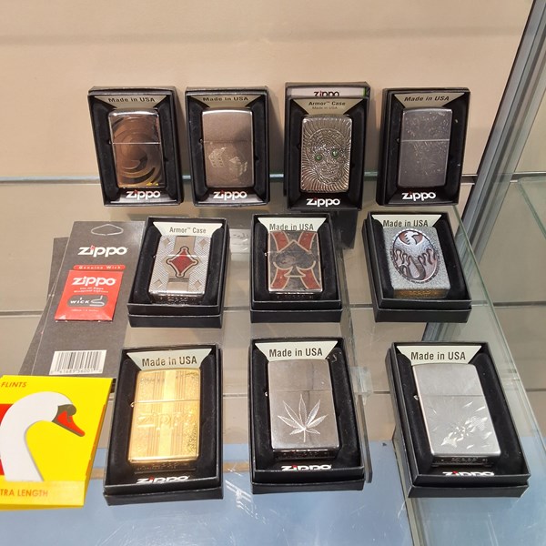 Lot 1196 - ZIPPO LIGHTERS
