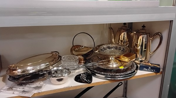Lot 1278 - PLATED WARES