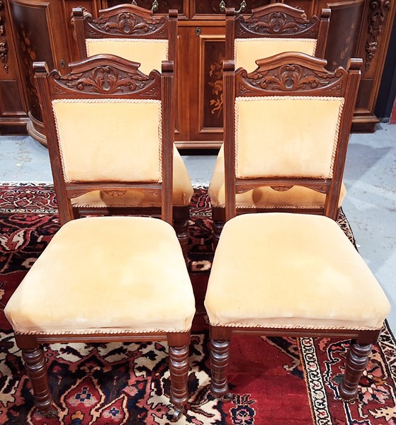 Lot 413 - DINING CHAIRS