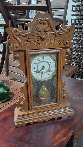 Lot 1233 - COTTAGE CLOCK
