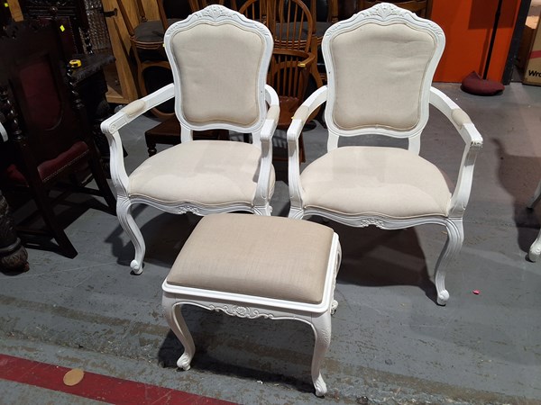 Lot 417 - ARMCHAIRS