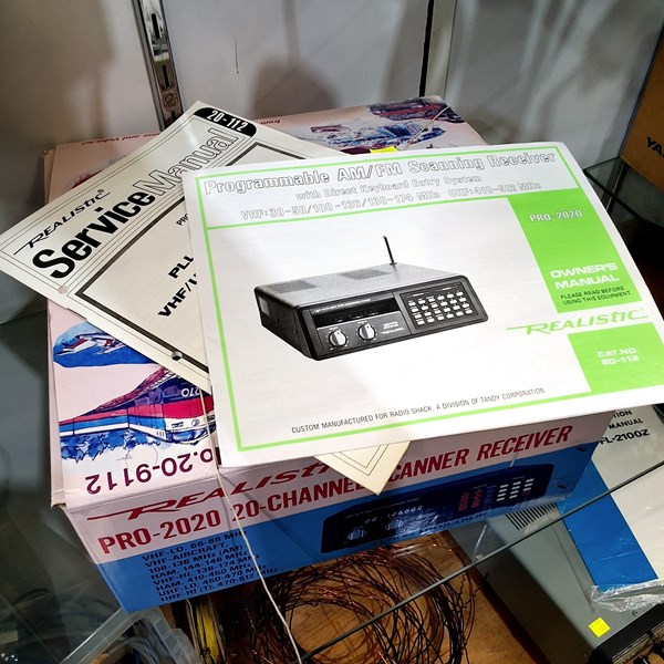 Lot 1346 - SCANNER RECEIVER
