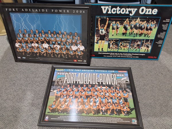 Lot 1403 - PORT ADELAIDE POWER MEMORABILIA