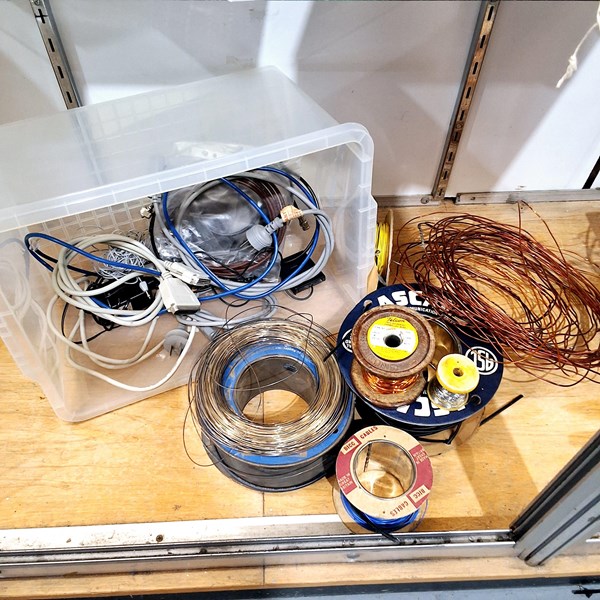 Lot 1348 - WIRES & CABLES
