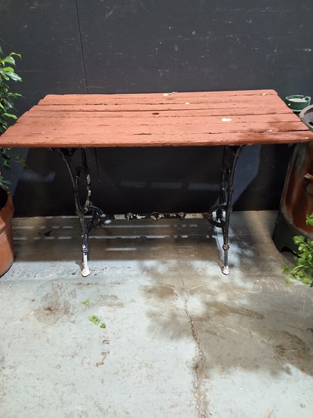 Lot 503 - GARDEN TABLE