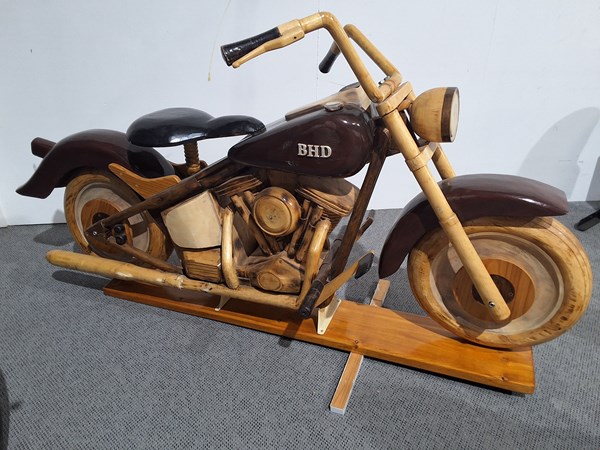 Lot 24 - MOTORCYCLE SCULPTURE