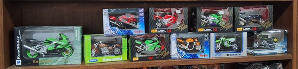 Lot 47 - MOTORCYCLE MODELS