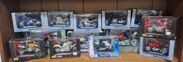 Lot 43 - MOTORCYCLE MODELS