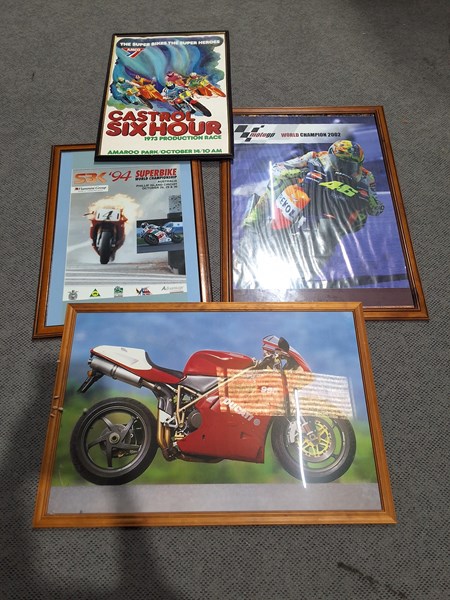 Lot 39 - MOTORCYCLE POSTERS