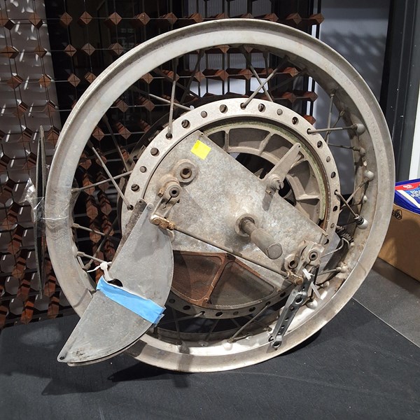 Lot 25 - MOTORCYCLE WHEEL