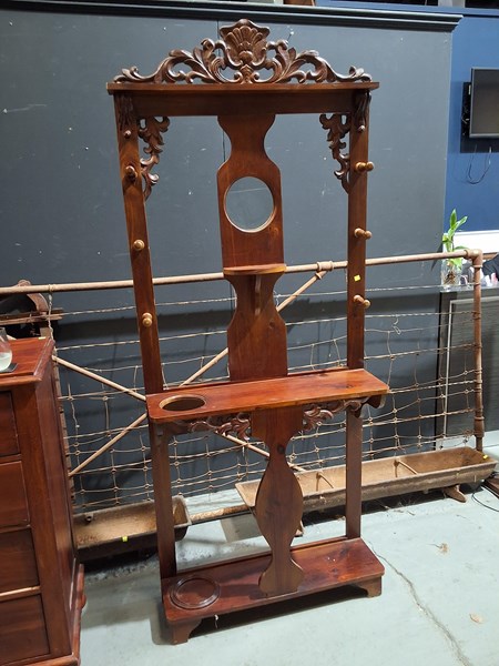 Lot 25 - HALL STAND