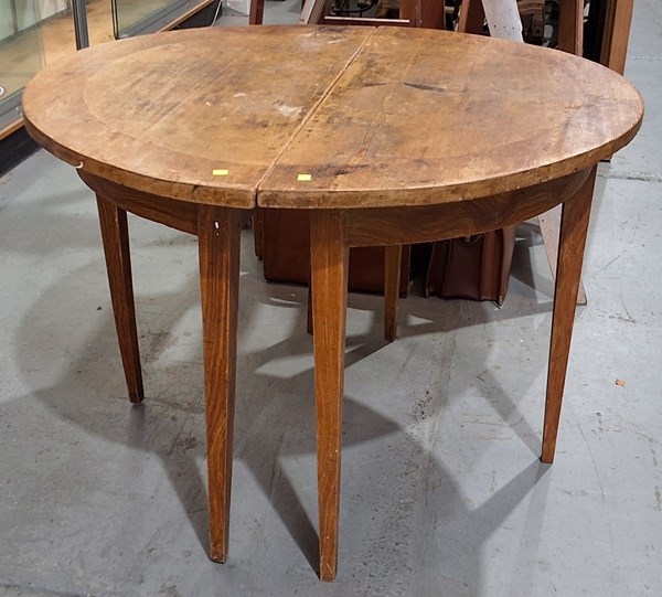 Lot 399 - D END TABLES
