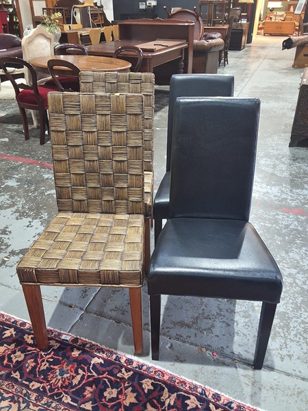 Lot 125 - DINING CHAIRS