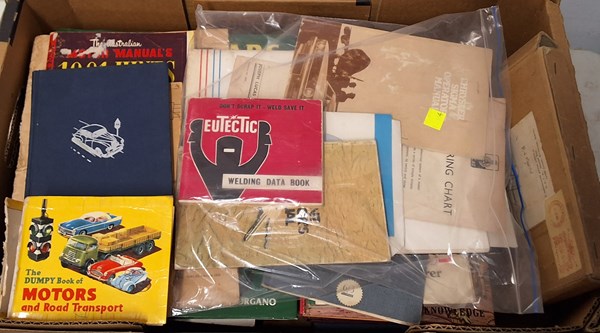 Lot 1505 - VINTAGE CAR EPHEMERA
