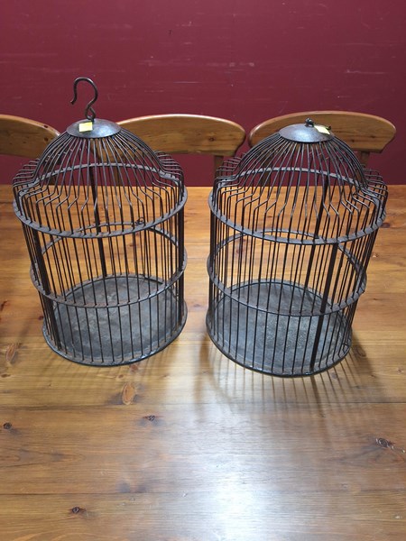 Lot 168 - BIRD CAGES