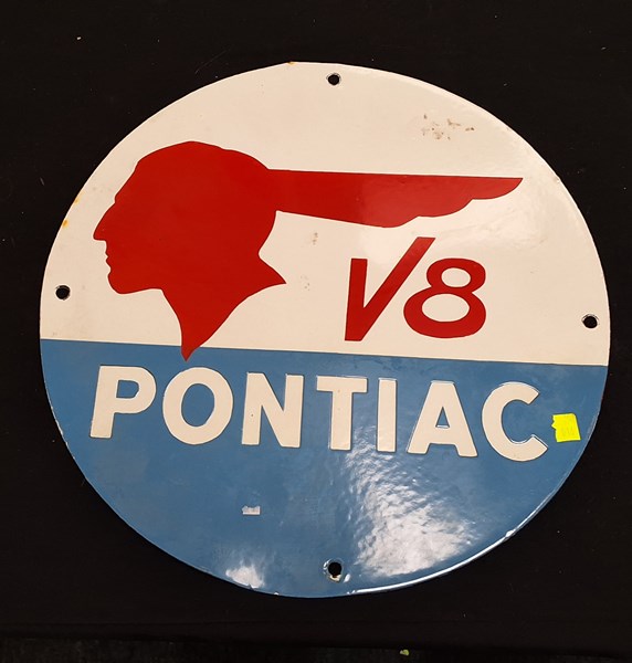 Lot 1310 - VINTAGE STYLE ENAMEL SIGN